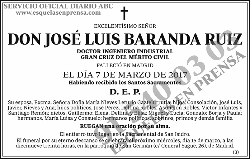José Luis Baranda Ruiz